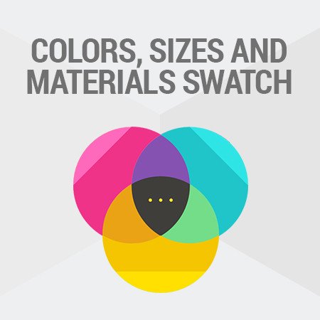 Magento Colors, Sizes and Materials Swatch v.2.0