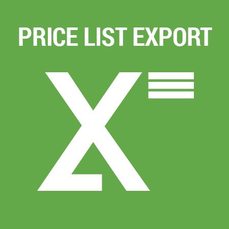 Price List Export  for Magento 2