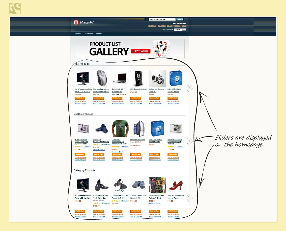 Magento Product Slider Extension Product Slider For Magento Store Belvg Extensions Store